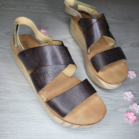 Koolaburra by UGG Wooden Sole Platform Sandals - Picture 6 of 6